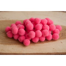 copy of Помпони велюрові 10мм Peach pink (03)