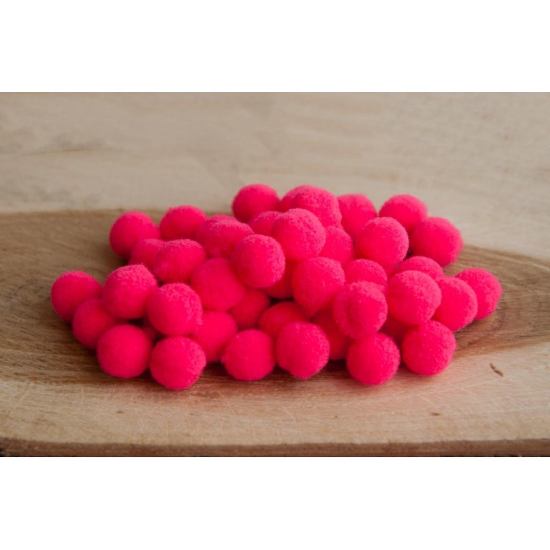 copy of copy of copy of Помпони велюрові 10мм Peach pink (03)