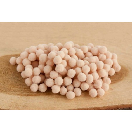 copy of copy of copy of copy of copy of Помпони велюрові 10мм Peach pink (03)