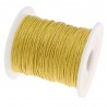 copy of Шнур для браслетів шамбала 1мм жовтий