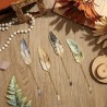 Закладка для книги 14см Перо
