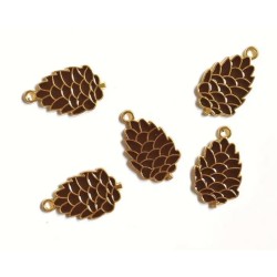 Enamel pendants