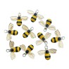 Metal enamel pendant 23x17mm Bee