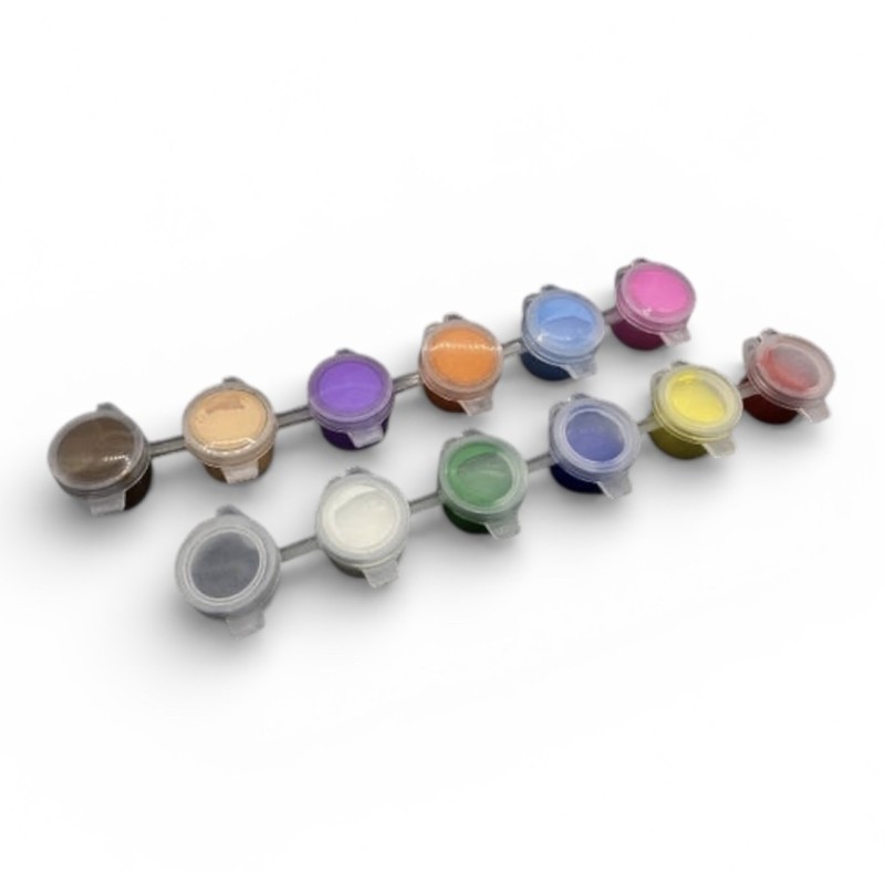 Набір фарб гуашевих, 12 штук