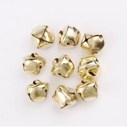 Бубонці 20мм золотисті, 10 штук