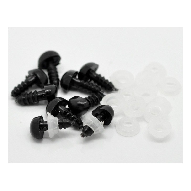 Носик гвинтовий 6,5×8,5 мм чорний