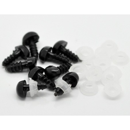 Носик гвинтовий 6,5×8,5 мм чорний