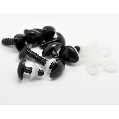 Носик гвинтовий 10×13,5 мм чорний