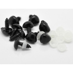 Носик гвинтовий 9*11 мм чорний