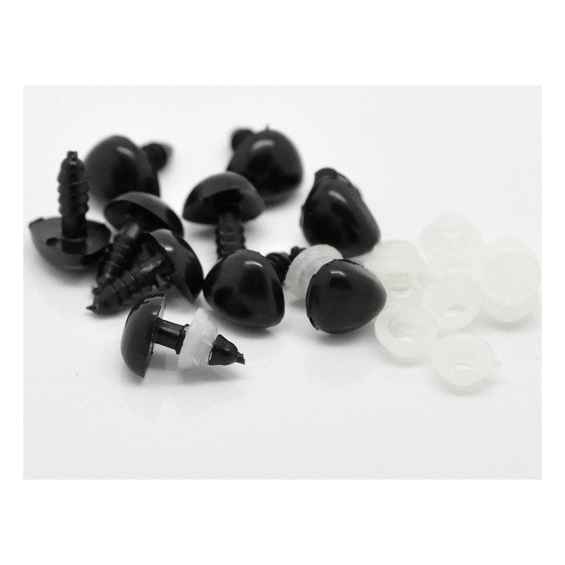 Носик гвинтовий 9*11 мм чорний