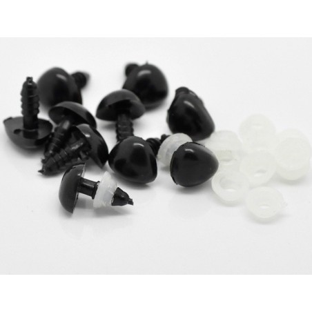 Носик гвинтовий 9*11 мм чорний